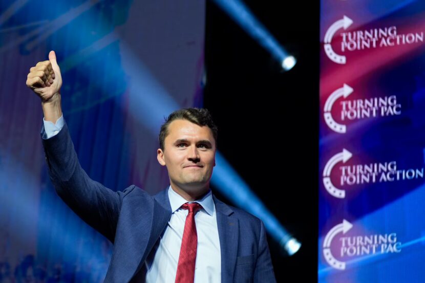 Charlie Kirk har sagt ting som kan kritiseres, men han var langt mer enn sine mest kontroversielle uttalelser. Han var et menneske som kjempet for det han trodde på med legitime, demokratiske virkemidler, skriver Øivind Nygård. (Foto: AP.)