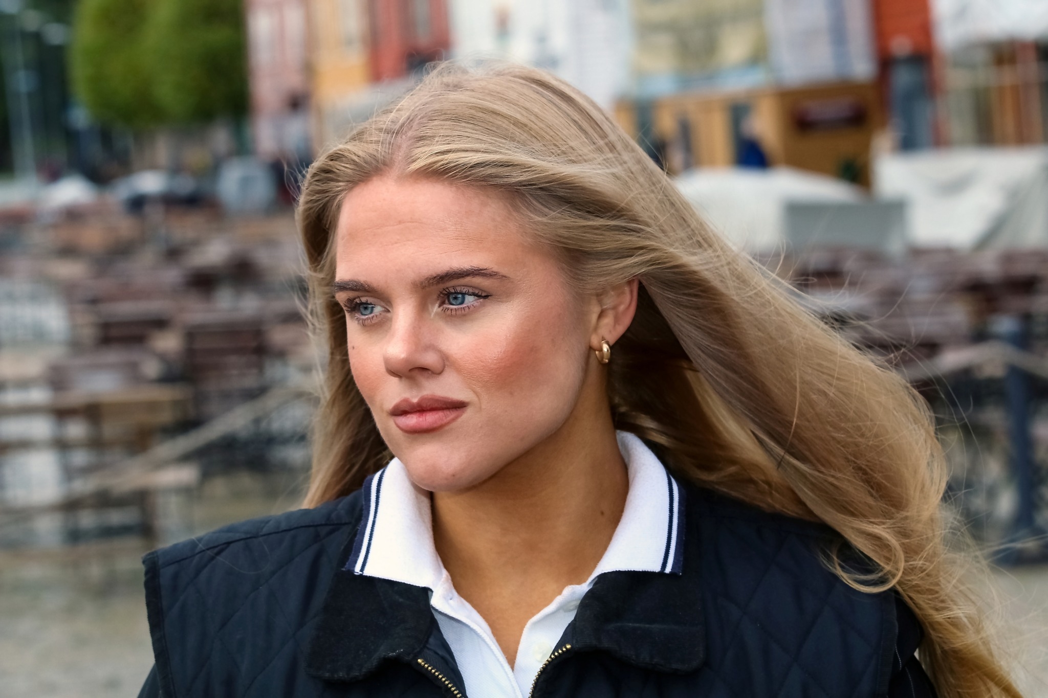 Gyda Oddekalv lovet å lansere en demokratiapp før stortingsvalget. Kun timer før stemmeurnene stenger, uteblir appen ennå. (Foto: Presse/Sandor Dahl.)