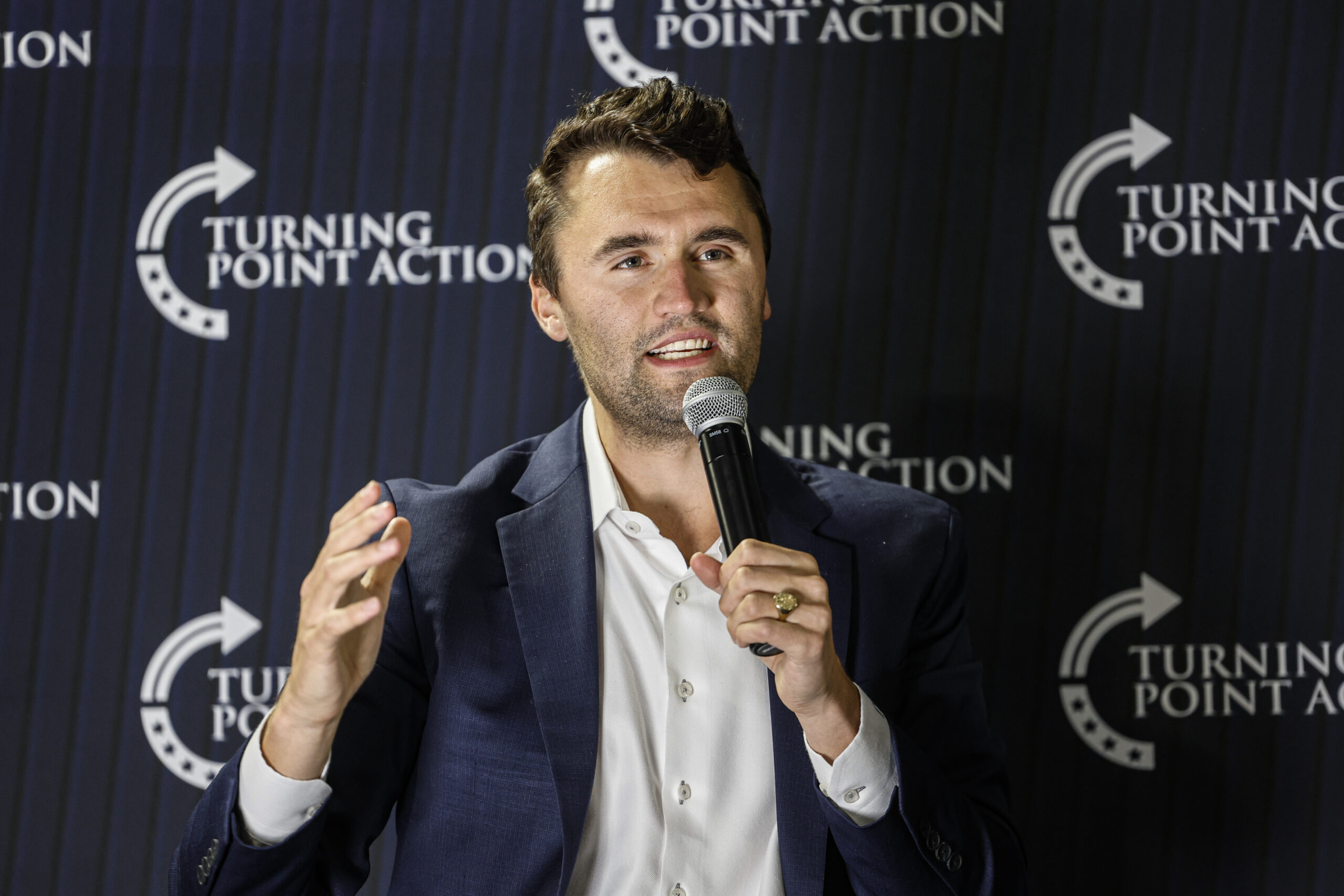 NRKs Charlie Kirk-dekning skal tas opp i Kringkastingsrådet torsdag. (Foto: Jeffrey Phelps/AP/ NTB.)