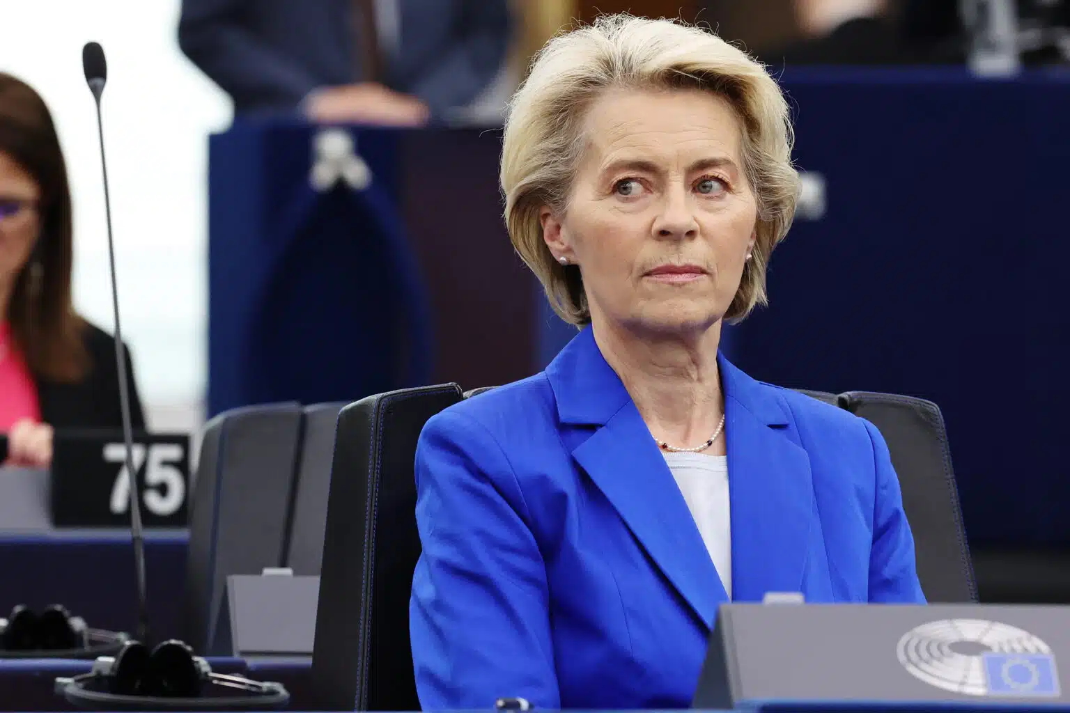 President for EU-kommisjonen, Ursula von der Leyen. (Foto: Frederick Florin/AFP.)