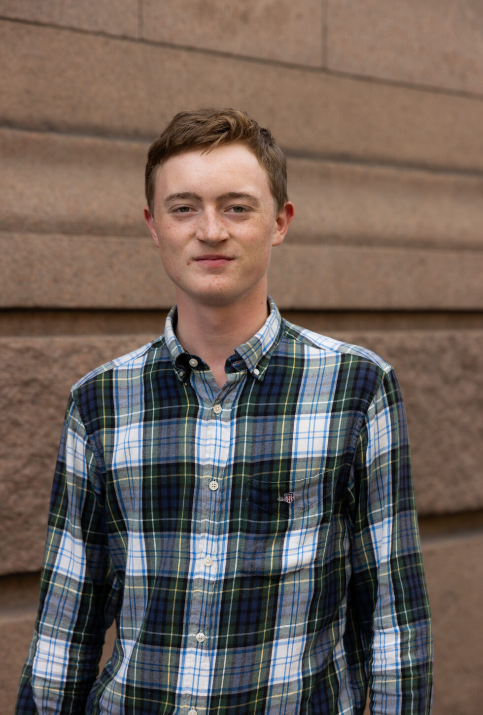 Politiker i Industri- og næringspartiet (INP), Richard Kierulf. (Foto: Magnus Gulliksen.)