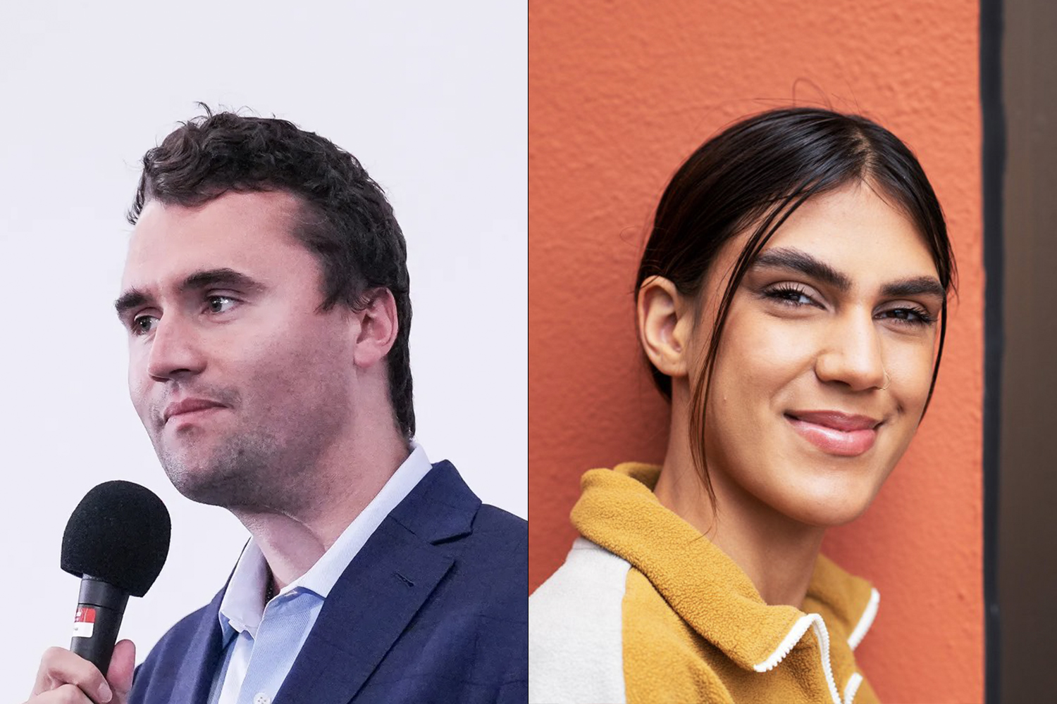 Charlie Kirk var blant de mest kjente politiske kommentatorene og influenserne i USA. I går ble han skutt og drept. Rød ungdom-leder Amrit Kaur brukte ikke anledningen til å sørge. (Foto: AP/RU.)