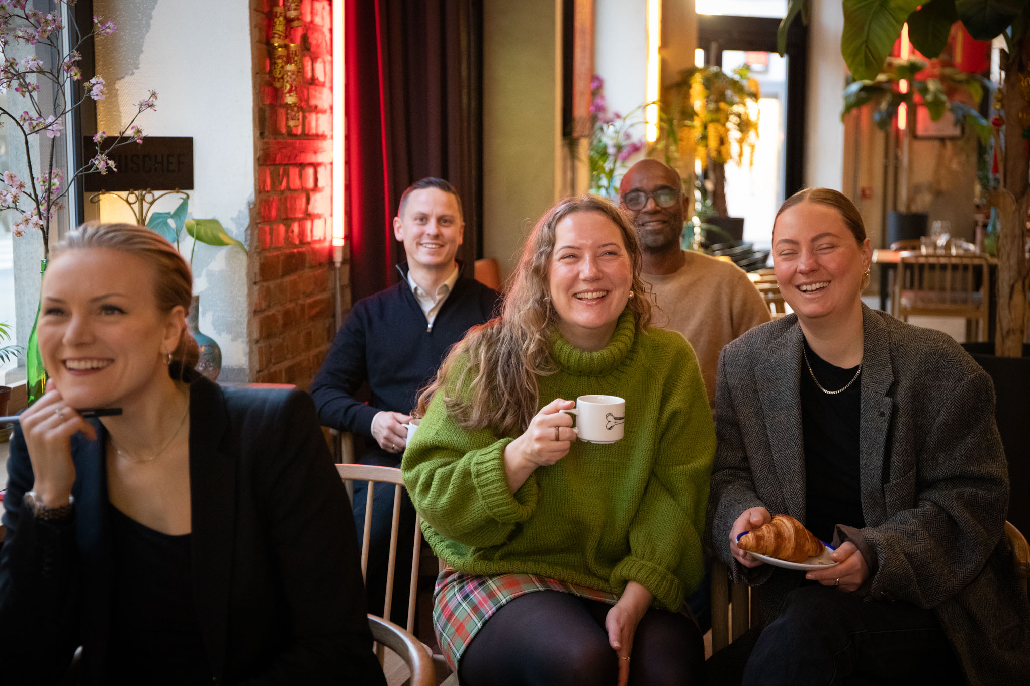 Frokostmøte på Sentralen (Foto: Tonje Speilberg Bentsen / Sentralen.)