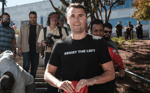 Charlie Kirk Alternativ Media Nynazister Antirasistisk senter ARS Oslo Eidsvolls plass Appell demonstrasjon kartlegging overvåking profilering