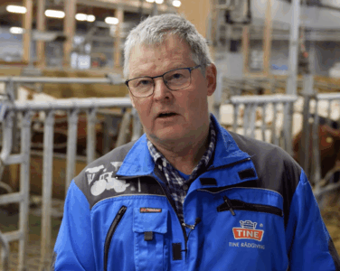 Professor Harald Volden, forsker på klimautslipp i landbruket og er rådgiver for Tine. Han har avvist alle bekymringer for Bovaer som grunnløse. (Foto: Tine.)