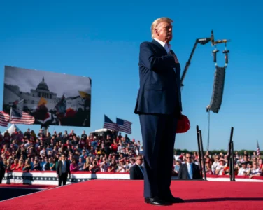 Det er ikke vanskelig å kritisere Donald Trump. Verre er det visst å gjøre det på en etterrettelig måte. (Foto: AP/NTB.)