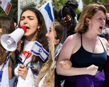 Enten de er for eller mot Palestina, Israel eller skeive transpersoner, er kvinnene i undersøkelsen mindre tolerante enn menn. (Kollasj: Subjekt.)