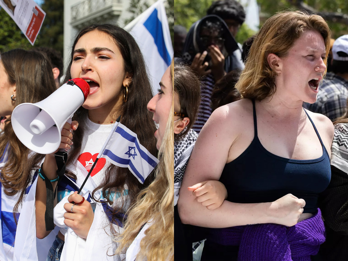 Enten de er for eller mot Palestina, Israel eller skeive transpersoner, er kvinnene i undersøkelsen mindre tolerante enn menn. (Kollasj: Subjekt.)