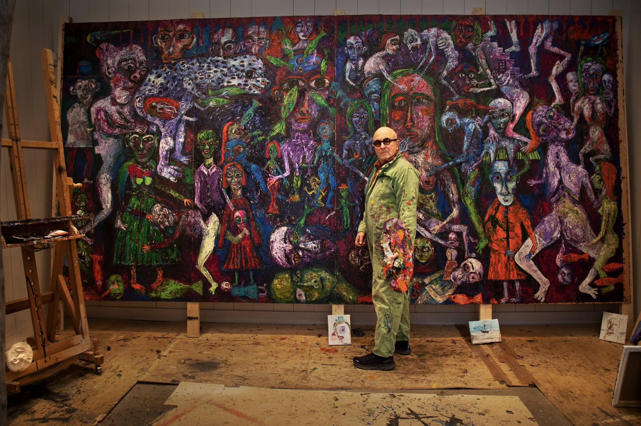 Kjell Erik Killi Olsen på Solli Brug. (Foto: Tone Bakken.)