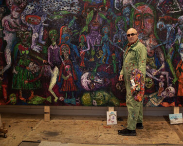 Kunstner Kjell Erik Killi–Olsen. (Foto: Presse.)