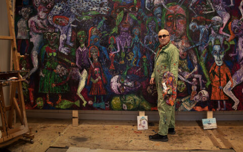 Kunstner Kjell Erik Killi–Olsen. (Foto: Presse.)