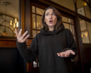 Tjelta etterlyser sterkere satsing på kultur og film. – Kultur-Norge er i ferd med å bygges ned, advarer hun. (Foto: Heiko Junge/NTB.)