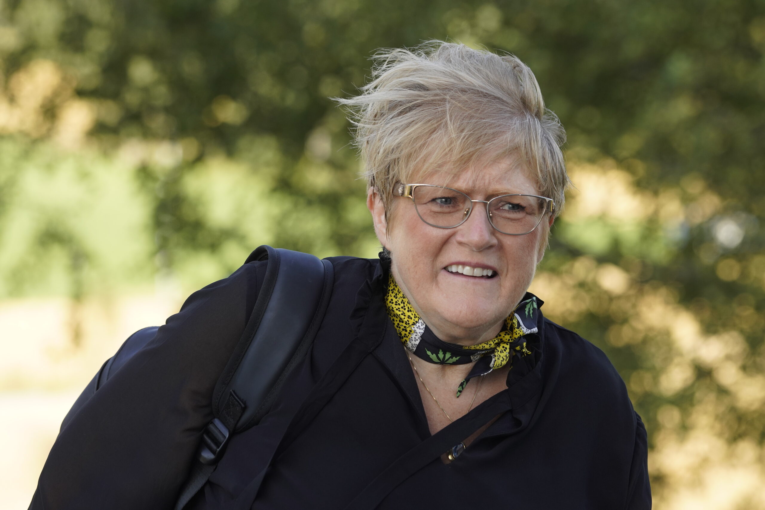 Administrerende direktør i forleggerforeningen Trine Skei Grande kaller rettssaken for å stoppe boka om miljøet rundt Marius Borg Høiby uvirkelig. (Foto: Ole Berg-Rusten/NTB.)