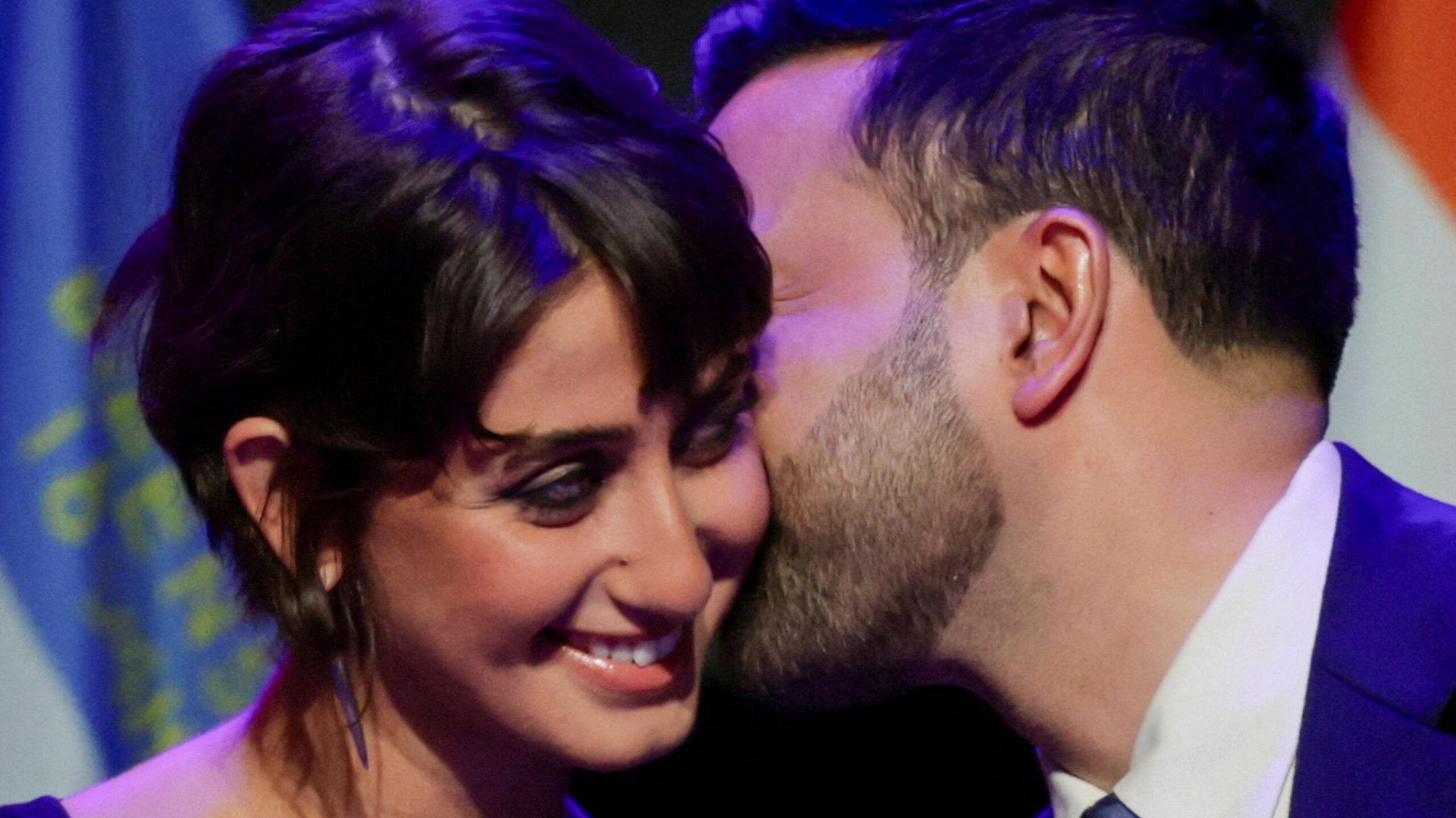 New Yorks førstedame, Rama Diwali, og ordfører, Zohran Mamdani. (Foto: Reuters.)