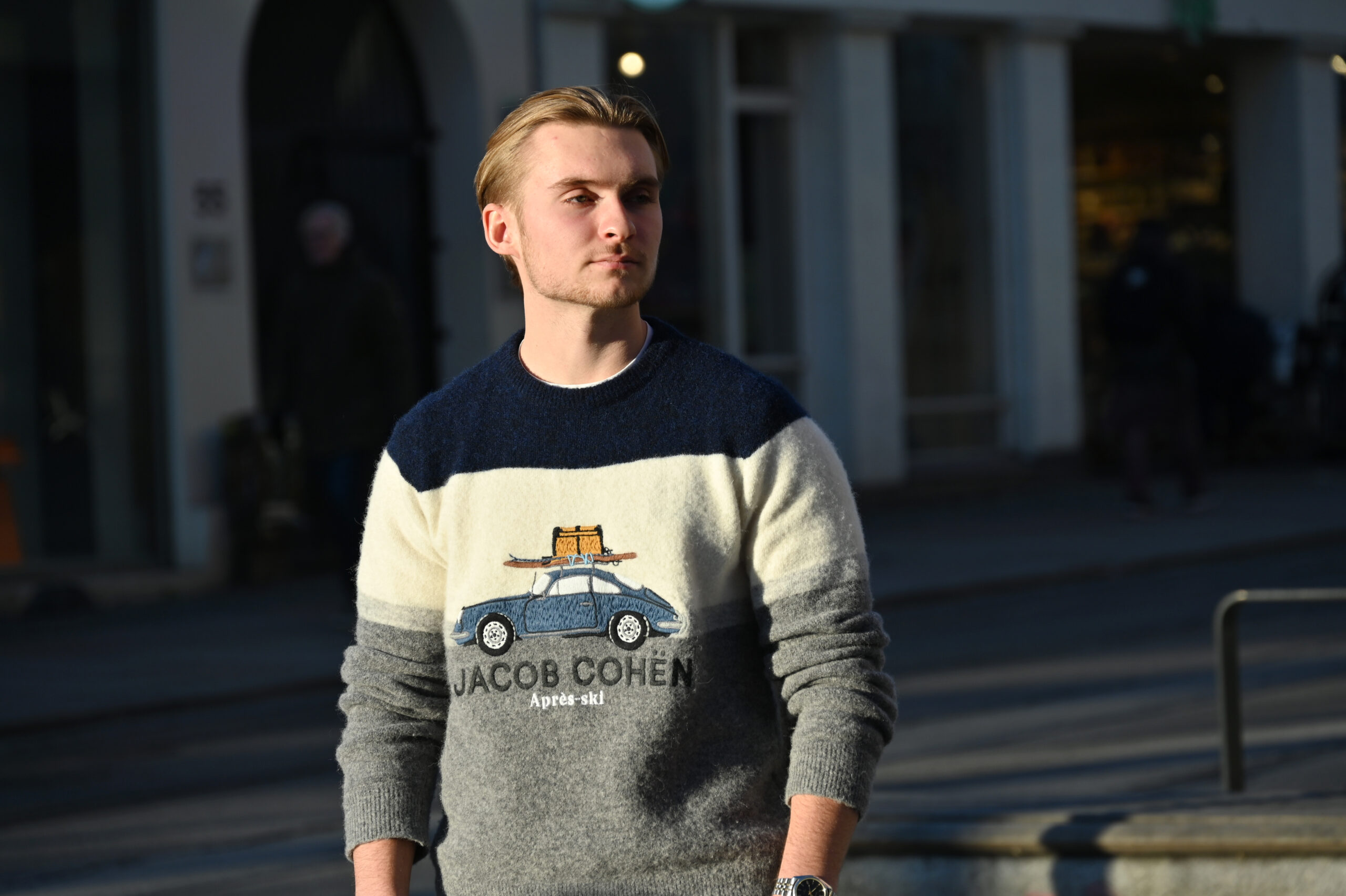 Regissør Alexander Slettum. (Foto: Sander Sebastian Amsrud.)