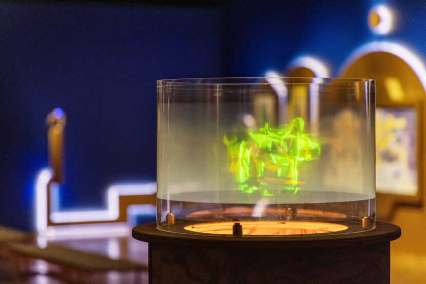 Det blir både organisk og teknologisk på Munchmuseets triennale 2025, «Nesten uvirkelig». (Foto: Presse.)