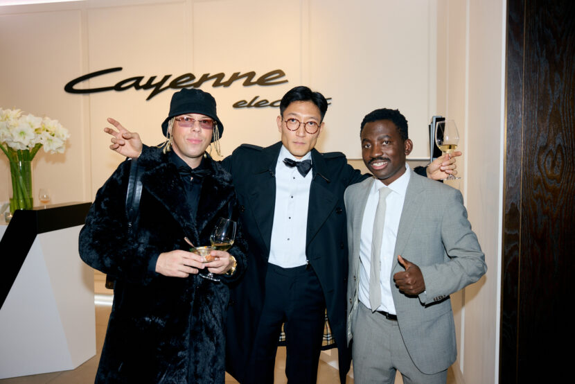 Kevin Lauren (t.v.), Danby Choi og Heritier Mufano (t.h.) Subjektprisen 2025