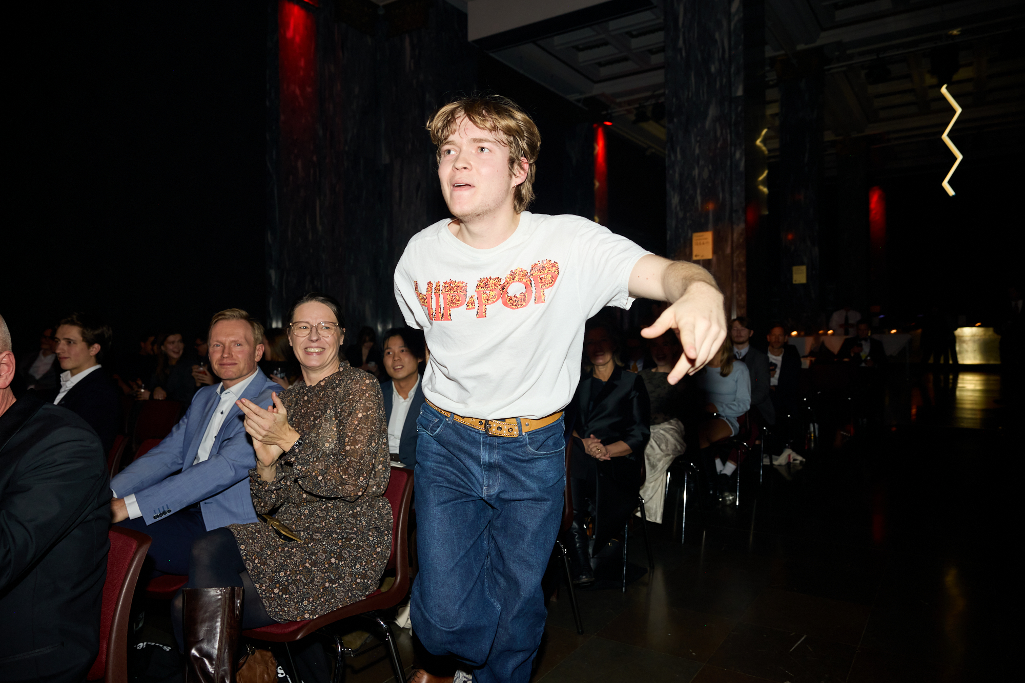 Tre40fire underholdt under Subjektprisen 2025. (Foto: Magnus Gulliksen.)