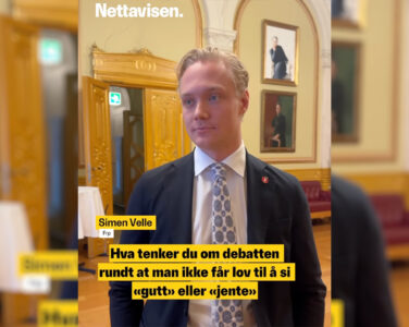 Derfor må vi være presise i kulturkrigen. (Skjermbilde.)