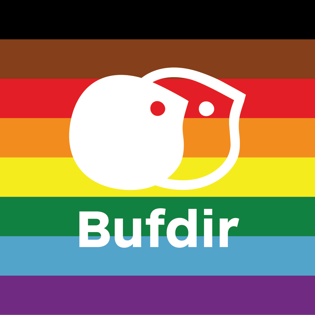 Bufdir står for barne-, ungdoms- og familiedirektoratet. Dette er deres profilbilde på X.