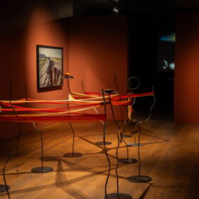 Fra Springbrett 2025 - Ring of Fire, kuratert av Liv Brissach. (Foto: Kistefos.)