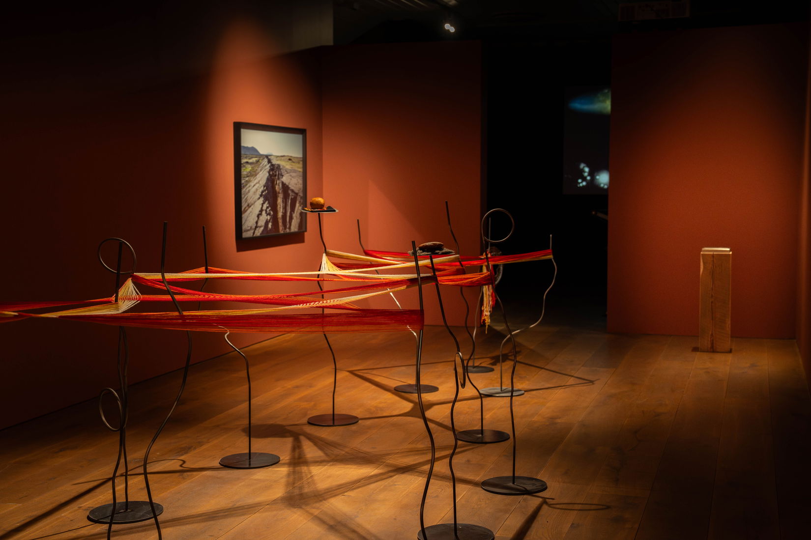 Fra Springbrett 2025 - Ring of Fire, kuratert av Liv Brissach. (Foto: Kistefos.)