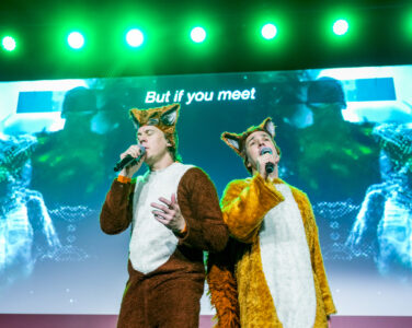 Bård og Vegard Ylvisåker sier at de ikke vil delta i årets MGP. (Foto: Javad Parsa/NTB.)