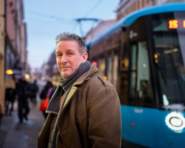 Asle Toje gjester «Danby Choi + 1». (Foto: Iver Skrede.)