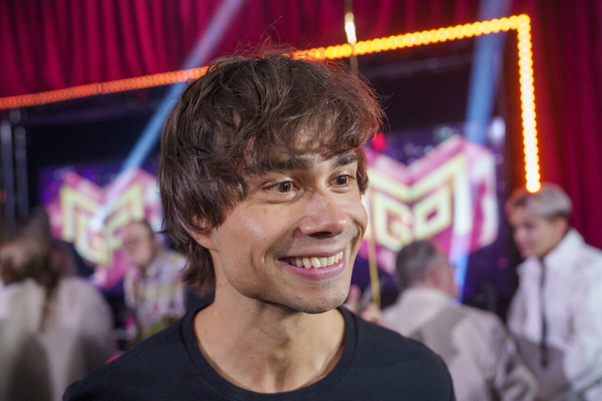 Oslo 20260119. Alexander Rybak under presentasjonen av årets MGP-artister i NRK studio 1 på Marienlyst Foto: Cornelius Poppe / NTB