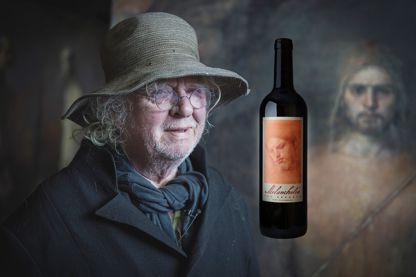 Stavern 20240405. Den norske kunstneren Odd Nerdrum i sitt atelier i Stavern, der også det nye Nerdrum-museet åpner fredag. Foto: Ole Berg-Rusten / NTB