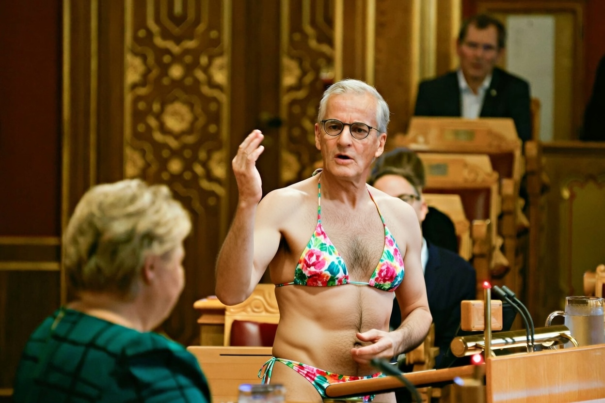 Brukere på X har brukt KI-verktøyet Grok til å «kle av» av fotografier av kvinner, som har utløst en strøm av anklager om «overgrep». Det fungerer på menn også. (Illustrasjon: NTB/Grok.)