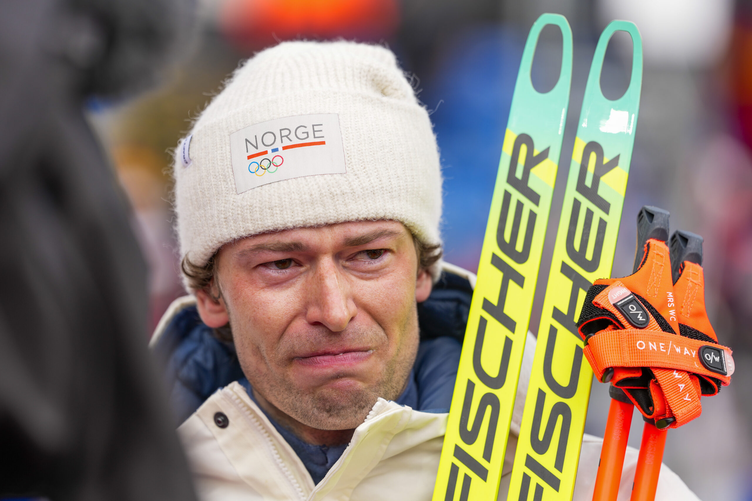 Anterselva, Italia 20260210. Sturla Holm Lægreid fra Norge etter skiskyting 20km for menn i Anterselva under vinter-OL i Milano Cortina 2026. (Foto: Heiko Junge/NTB.)