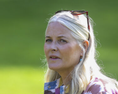 Bergen 20250826. Gamlehaugen i Bergen har vært kongelig offisiell residens i Bergen i hundre år. I anledning 100-årsjubileet inviterer kronprinsesse Mette-Marit til stor feiring med bl.a. utekonsert. (Foto: Silje Katrine Robinson/NTB.)