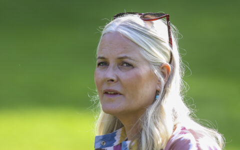 Bergen 20250826. Gamlehaugen i Bergen har vært kongelig offisiell residens i Bergen i hundre år. I anledning 100-årsjubileet inviterer kronprinsesse Mette-Marit til stor feiring med bl.a. utekonsert. (Foto: Silje Katrine Robinson/NTB.)