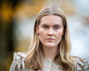 Vettre 20251026. Portrett av KRFUs nyvalgte leder Ingrid Olina Hovland. (Foto: Thomas Fure/NTB.)