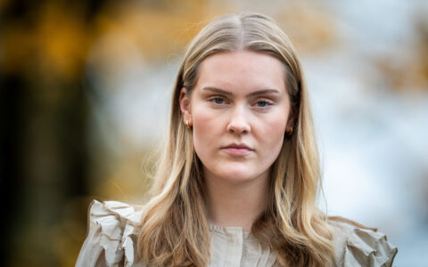 Vettre 20251026. Portrett av KRFUs nyvalgte leder Ingrid Olina Hovland. (Foto: Thomas Fure/NTB.)