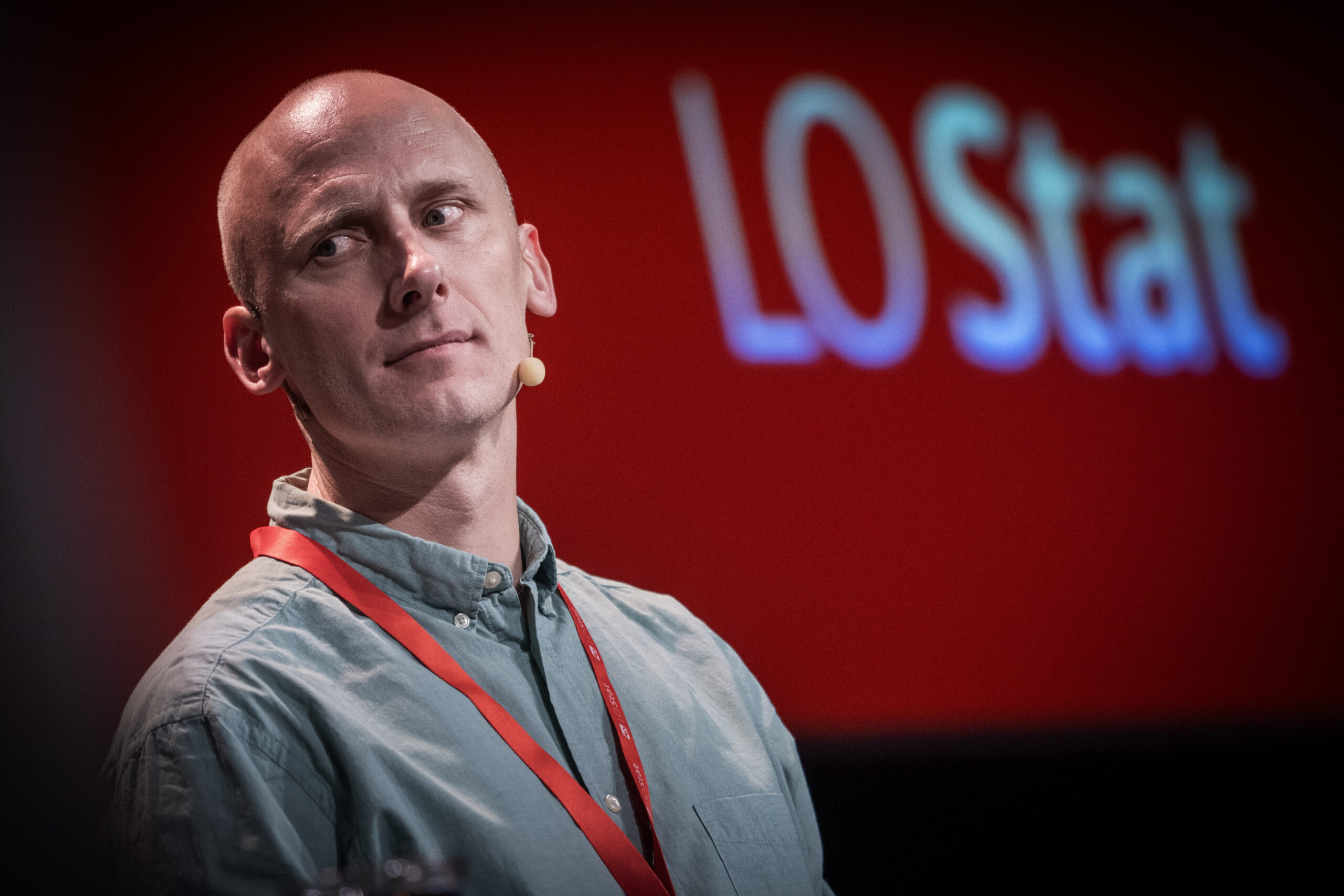 Sundvollen 20251119. «Sløseriombudsmannen» Are Søberg, deltar på Kartellkonferansen arrangert av LO Stat på Sundvollen. (Foto: Ole Berg-Rusten / NTB.)