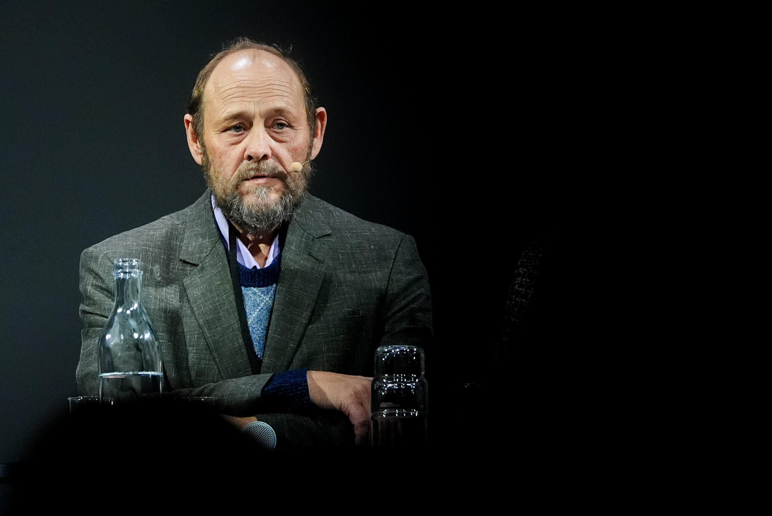 Oslo 20251105. Se og Hørs redaktør Ulf André Andersen under en panelsamtale om Aftenpostens og VGs dekning av Høiby-saken under Norsk Redaktørforenings 75-årsjubileum. (Foto: Lise Åserud/NTB.)