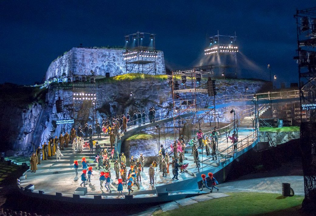 Opera Østfold, Fredriksten festning i Halden