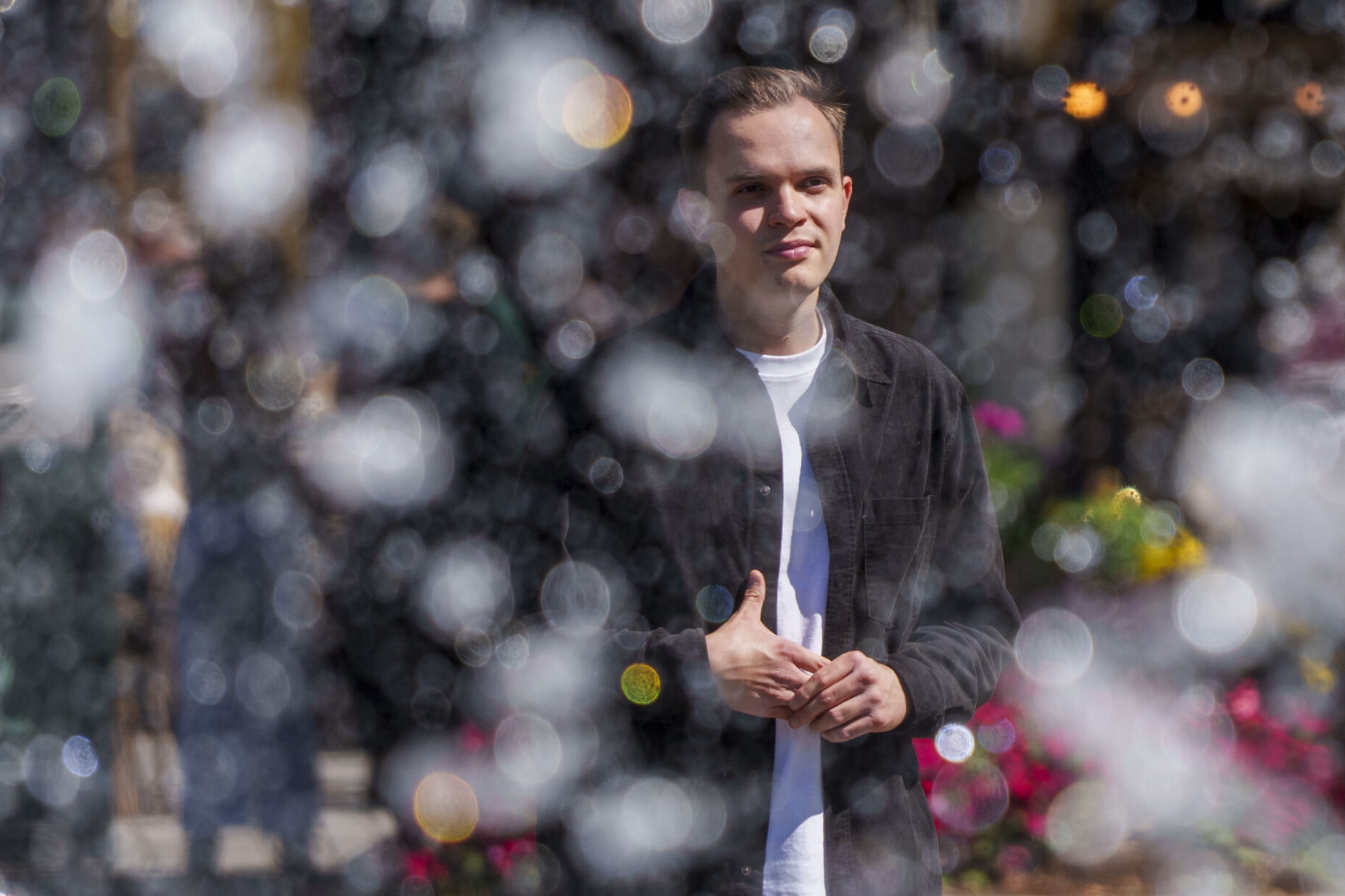 Oslo 20250704. KRF-kandidat Joel Ystebø. (Foto: Javad Parsa/NTB.)