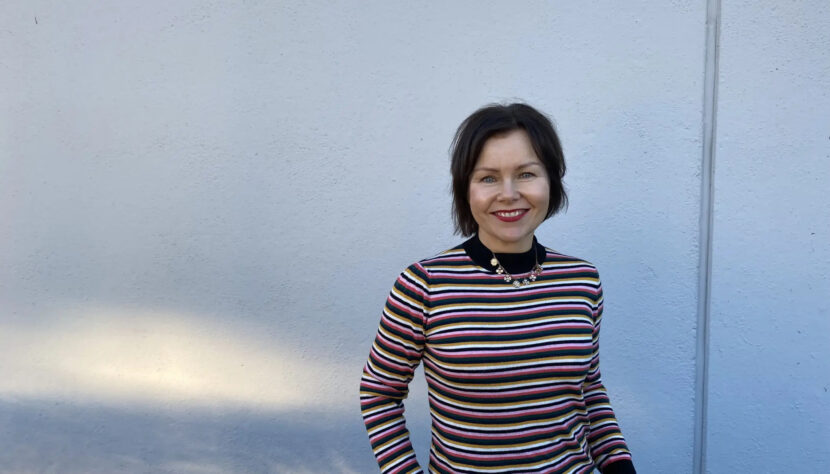 Journalist med samlivsspalte i Minerva, Sanna Sarroma. (Foto privat.)