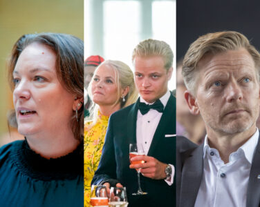 Stortinget skal stemme over kongehusets fremtid. Hege Bae Nyholt (R) og Tage Pettersen (H) er uenige. (Kollasj: Subjekt.) Kollasj med Hege Bae Nyholt (Rødt) til venstre, kronprinsesse Mette-Marit og Marius Borg Høiby i midten, og Tage Pettersen (Høyre) til høyre.