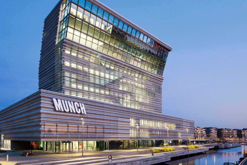 Bilder av MUNCH Bjørvika eksteriør. (Foto: Einar Aslaksen.)