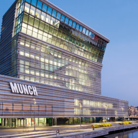 Bilder av MUNCH Bjørvika eksteriør. (Foto: Einar Aslaksen.)