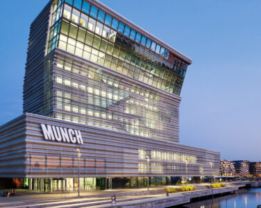Bilder av MUNCH Bjørvika eksteriør. (Foto: Einar Aslaksen.)