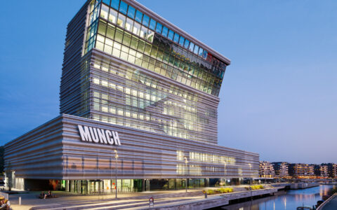 Bilder av MUNCH Bjørvika eksteriør. (Foto: Einar Aslaksen.)