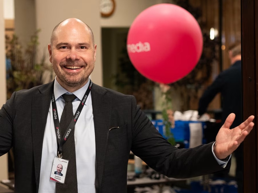 Anders Opdahl konsernsjef Amedia overskudd pressestøtte produksjonstilskudd Medietilsynet