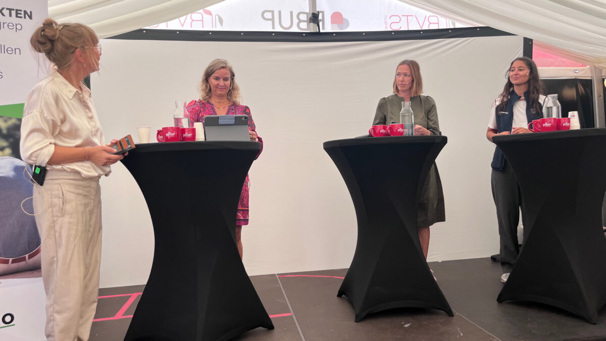 Julie Karima Berg Arendalsuka 2025 Norges idrettsforbund NIF Redd barna Trygg trening