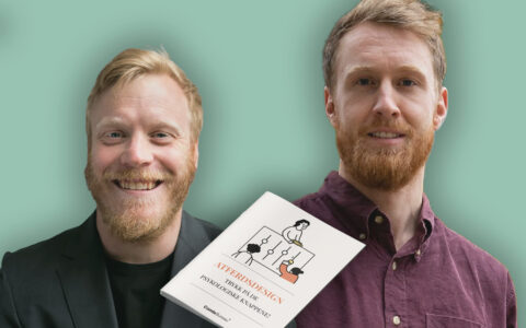 Comte-sjef Øystein Evensen og psykolog Harald Selås tilbyr det offentlige hjelp med å «dulte» folk i riktig retning – uten tvang. (Kollasj: Subjekt