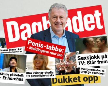 Gunnar Stavrum tar over som sjefredaktør for Dagbladet. Er tiden da sex og sjokk var nok til en overskrift over? (Kollasj: Subjekt.)
